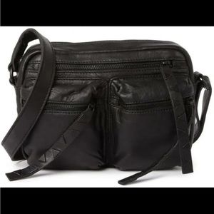 Frye leather Black Crossbody Bag